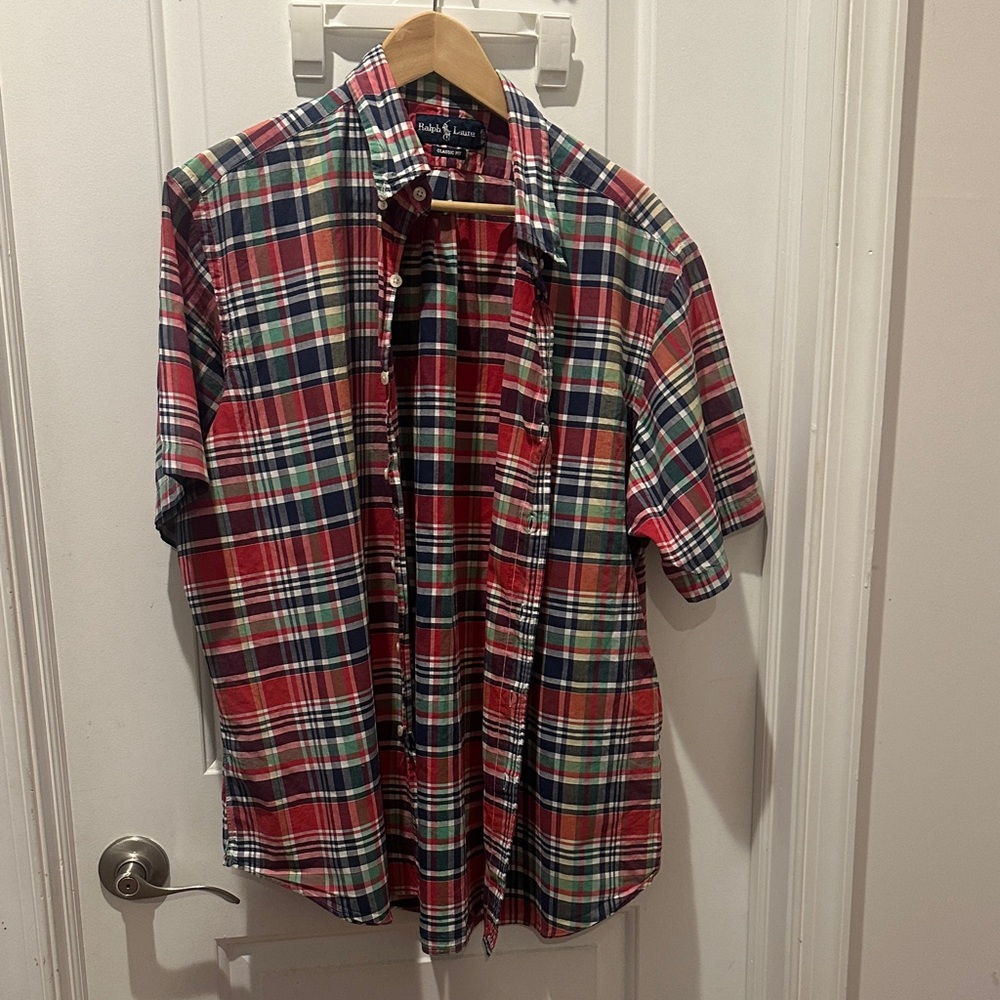 Ralph Lauren Multicolor Plaid Casual Shirt